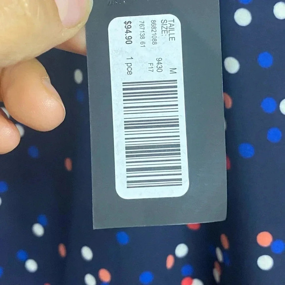 NWTs Willow & Thread - Navy dress with dots - medium - Picture 5 of 8